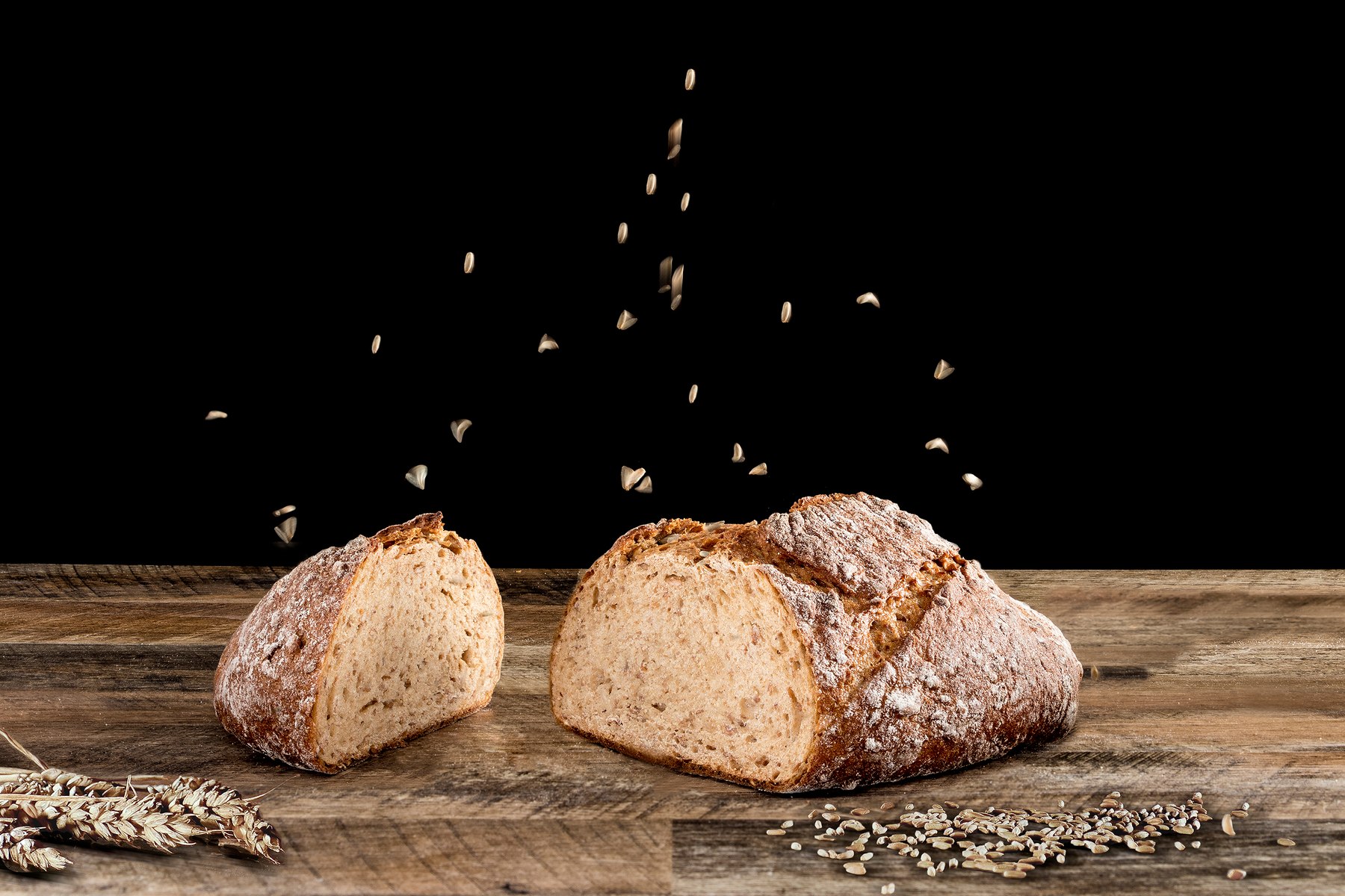 Brot, Getreide-Detail