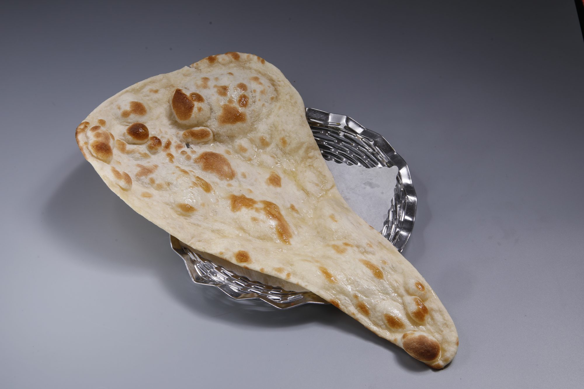 Nan-Brot, Makroaufnahme