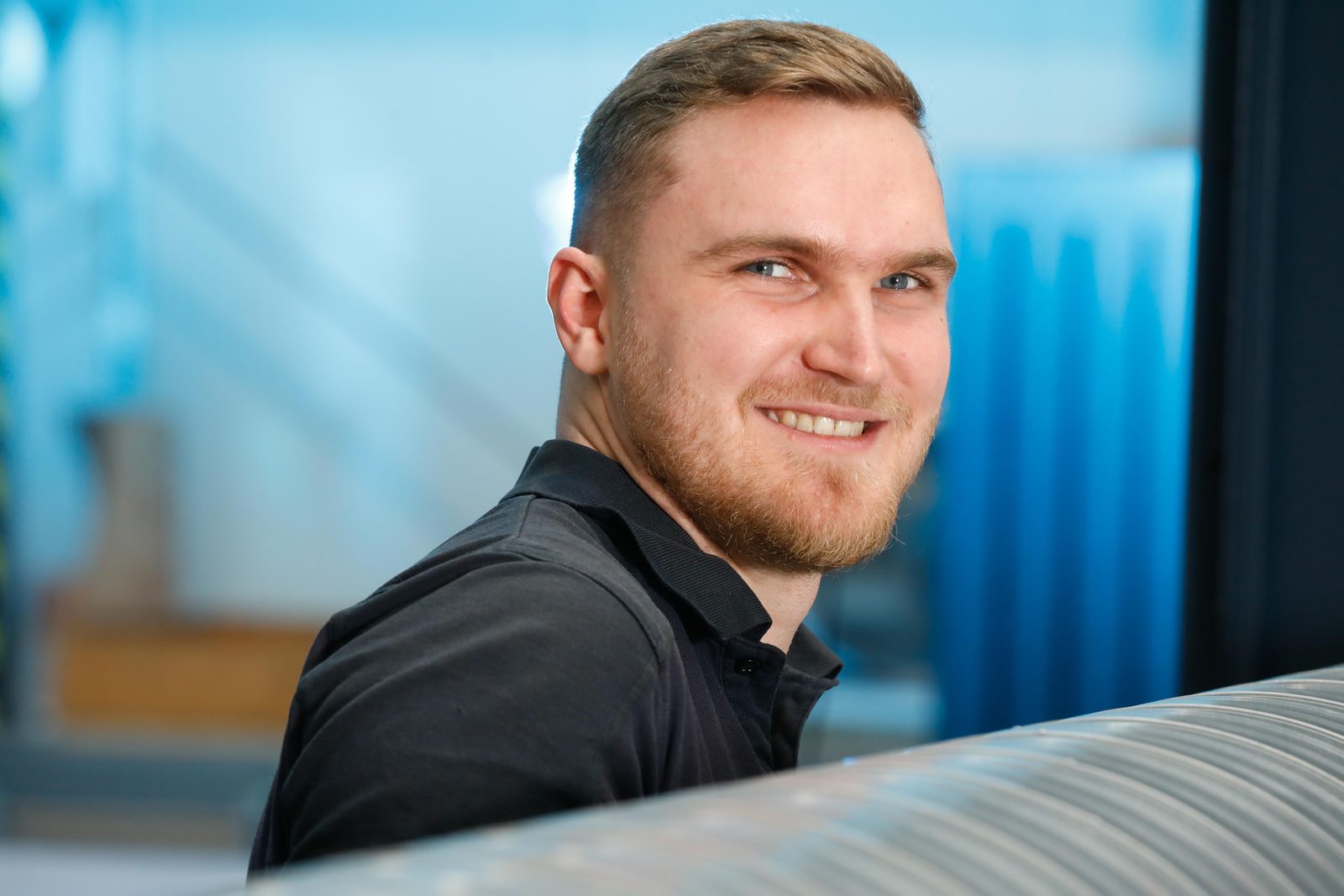 Business-Portrait eines Mitarbeiters der Ulmatec GmbH